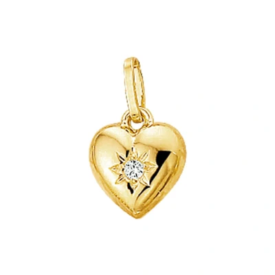 Afbeelding van Gouden hartje met zirkonia 4005752 horloge Goudkleur