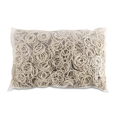 Afbeelding van Office Products, Rubberen band, Beschermers, medium 25 mm, 1,5 x 60 % rubber, 1000 g, warmte, wit (1 Pcs.)