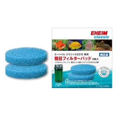 Afbeelding van Eheim Schuimstof Filtermat Blauw voor 2215 2 stuks