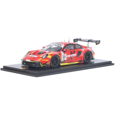 Afbeelding van Porsche 911 GT3 R (992) Spark Modelauto 1:43 2024 Klaus Bachler / Alex Malykhin Joel Sturm Pure