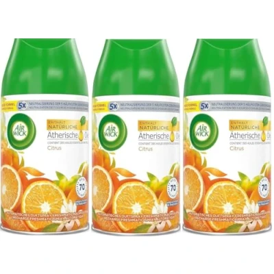 Afbeelding van Airwick 3 x navulling Sparkling Citrus voor Freshmatic Max 250 ml