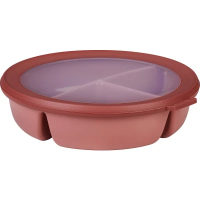 Afbeelding van Bento Multikom Vivid mauve Cirqula 250 500ML Rond Mepal