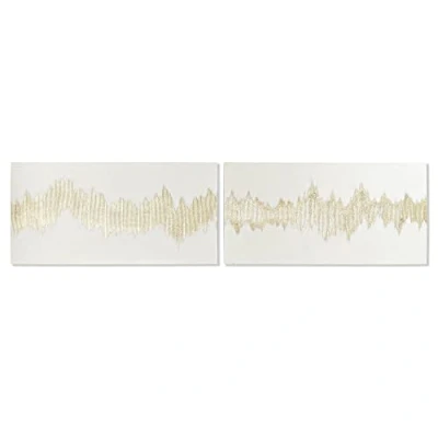 Afbeelding van Schilderij DKD Home Decor Abstract 120 x 3 60 cm (2 Stuks)