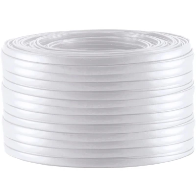 Afbeelding van 4 aderige Telefoonkabel Plat CCA 20 meter Wit