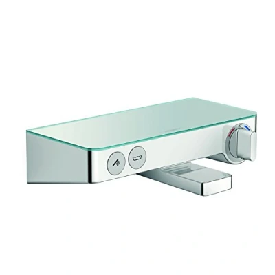 Afbeelding van Hansgrohe Select Shower Tablet 300 Badthermostaat Met Omstel Wit chroom