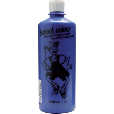 Afbeelding van Talens plakkaatverf donkerblauw 1000 ml