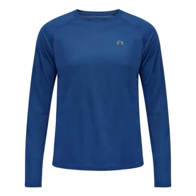Afbeelding van Newline MEN CORE Running Longsleeve, Heren, Maat: XL, True blue