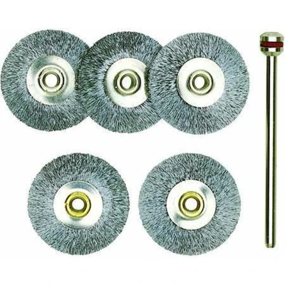 Afbeelding van Proxxon Schijfborst.staal Ø 22 Mm, 5 St.+hdr. (Pr28952) modelbouwsets, hobbybouwspeelgoed voor kinderen, modelverf en accessoires