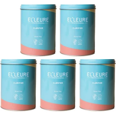 Afbeelding van 10x Elleure Clarifier Blond Plex 500gr bundel/set/pakket Haibu by Kapperskorting.com