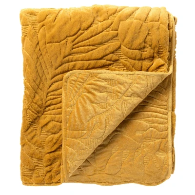 Afbeelding van Dutch Decor ADORA Bedsprei 200x220 cm Chai tea geel