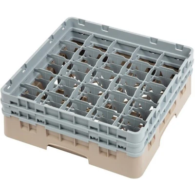 Afbeelding van Cambro Camrack vaatwaskorf met 25 compartimenten max. glashoogte 13,3cm