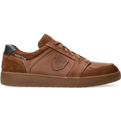 Afbeelding van Mephisto Hugh heren sneaker bruin maat 40 (EU) 6.5 (UK)