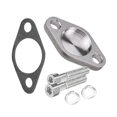 Afbeelding van EGR Klepplaat, 8mm Klep Blanking Plaat Blok Off Platen Kit met Pakking voor E53 E38 E39 E46 X5 Ombouwen van remsystemen