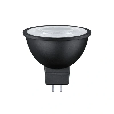 Afbeelding van Paulmann LED reflector GU5,3 6,5W 2700K 445lm dimbaar zwart mat