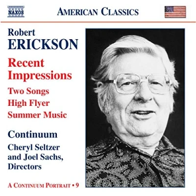 Afbeelding van Continuum, Joel Sachs, Cheryl Seltzer Erickson: Orchestral Chamber &amp; Vocal Music (CD)