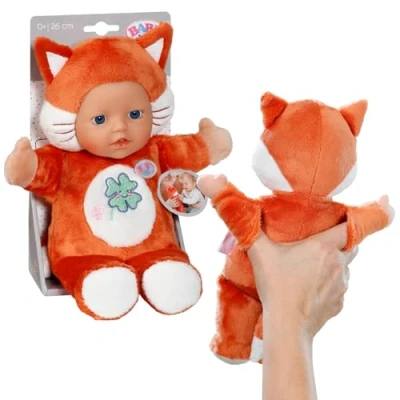 Afbeelding van BABY born for babies Fox, zachte pop van 26 cm met oortjes en vingerzakjes, voor pasgeborenen, 836606 Zapf Creation