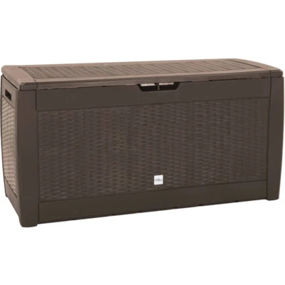 Afbeelding van vidaXL Tuinbox 119x48x60 cm polypropeen bruin