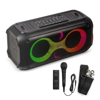 Afbeelding van Fenton Core120 party box Bluetooth speaker met lichteffecten