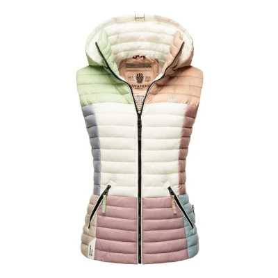 Afbeelding van Navahoo Shadaa Bodywarmer, Dames, Maat: XS, Multicolour pastel
