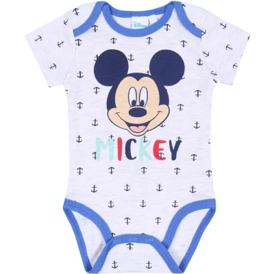 Afbeelding van Grijs babyrompertje Mickey Mouse DISNEY