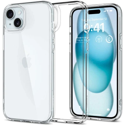 Afbeelding van Spigen Crystal Hybrid Mobile Cover dla Apple iPhone 15 (ACS06483) przezroczysty