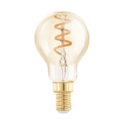 Afbeelding van EGLO LED Lamp E14 Ø 4,5 cm P45 Amber 2000K Dimbaar
