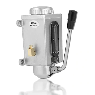 Afbeelding van Handmatige smeerpomp, 500CC 4 mm dubbele uitlaatpoort Smeeroliepomp oliepomp Handsmering, poort pomp Smeren