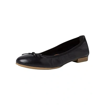 Afbeelding van Tamaris Klassieke ballerina 1 22116 26 voor dames, wit, Donkerblauw, 38 EU