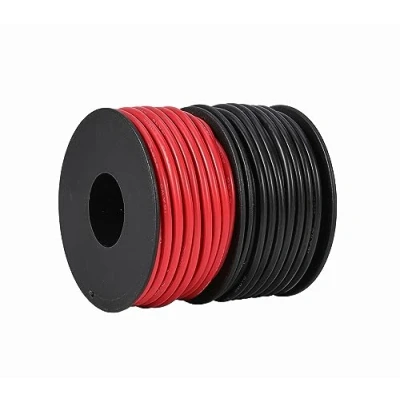 Afbeelding van TUOFENG 16 AWG siliconendraad, flexibel, vertind koperdraad, hoge temperatuurbestendigheid, 2 aparte draden, 10 m zwart en rode draad