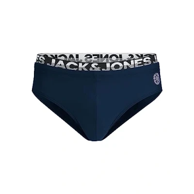 Afbeelding van Jack &amp; Jones Jpstibiza SWIM Trunks Zwemslips, Heren, Maat: Small, Navy blazer