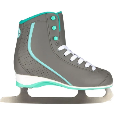 Afbeelding van Nijdam Kunstschaats Sport Dames Softboot Grijs/Mintgroen/Wit 39