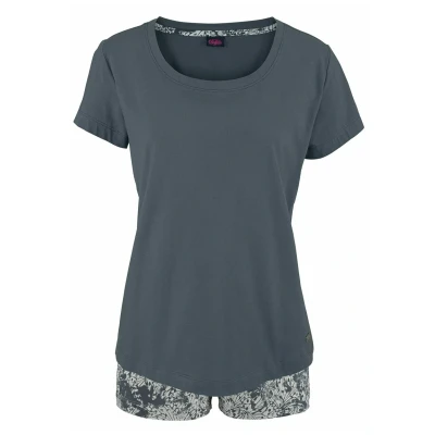 Afbeelding van Buffalo SET Pyjama, Dames, Maat: 36/38, Grau gemustert