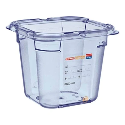 Afbeelding van Araven ABS blauwe GN 1/6 voedseldoos 15cm diep