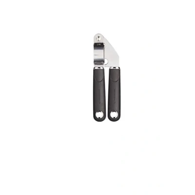 Afbeelding van MasterClass Knoflookpers met Soft Grip handvat Roestvrij Staal 17,5 cm