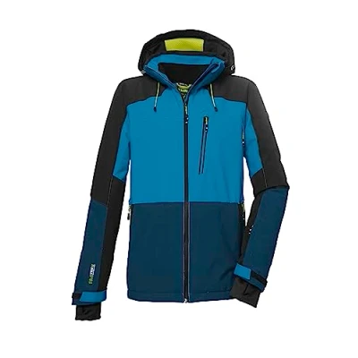 Afbeelding van KSW 72 Winterjas Heren Light Blue Petrol Black 210 L Ski Jassen