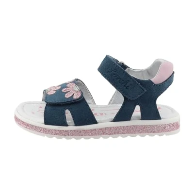 Afbeelding van Lurchi Candy Sandalen voor kinderen, Maat: 33, Old navy Veloursleer