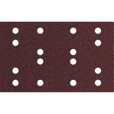 Afbeelding van Metabo 635194000 Zelfklevende bladen 80 x 133 mm, P 120, 16 gaten, met klittenbandbevestiging (SRA)