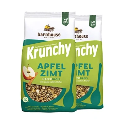 Afbeelding van Barnhouse Krunchy Appel Kaneel Bio, 750 gram