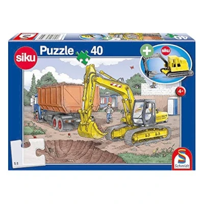 Afbeelding van Schmidt CGS_56350 Digger Puzzle &amp; Play Puzzle, Multicolor