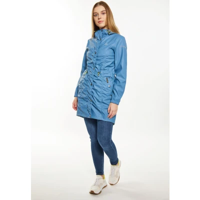 Afbeelding van DREIMASTER Dames Regenjas L / Staalblauw 100% Polyester