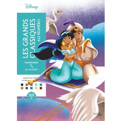 Afbeelding van Coloriages au numéro Disney Les Grands classiques: Coloriage