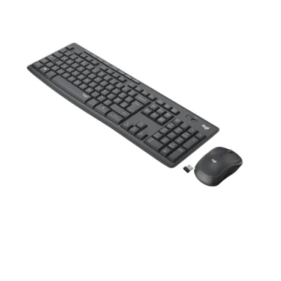 Afbeelding van Logitech MK295 Silent Wireless Combo toetsenbord RF Draadloos QWERTY Italiaans Zwart