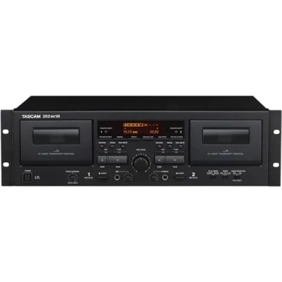 Afbeelding van Tascam 202 MKVII dual cassette recorder/player