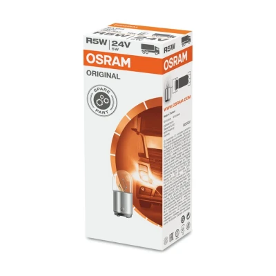 Afbeelding van Osram Gloeilamp Voor De Auto Os5626 R5W 5W 24V (10 Pcs)