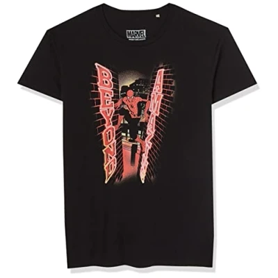 Afbeelding van Marvel MEMARCOTS242 T shirt, zwart, 3XL heren,