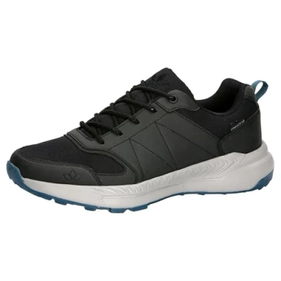 Afbeelding van Lico Howard trekkingschoenen voor heren, zwart/petrol, 44 EU, zwart, turquoise (petrol), EU