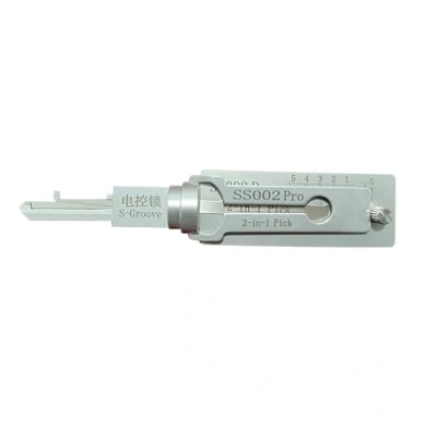 Afbeelding van YCXNLONG Deurslot Pick en Decoder Tool voor civiel deurslot, professionele slotenmaker gereedschap, snelle opener (SS002)