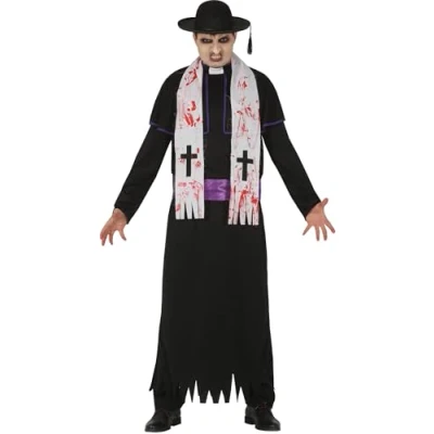 Afbeelding van Fiestas Guirca Zombie Priester (maat 52 54)