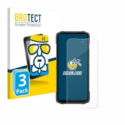 Afbeelding van BROTECT Glas Screen Protector voor Doogee Blade 10 Power (3 Stuks) Schermbeschermer [9H Hardheid, Beschermglas Folie niet Gehard Glas]