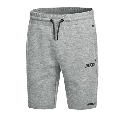Afbeelding van Short Premium Basics Lichtgrijs gemeleerd / 36
